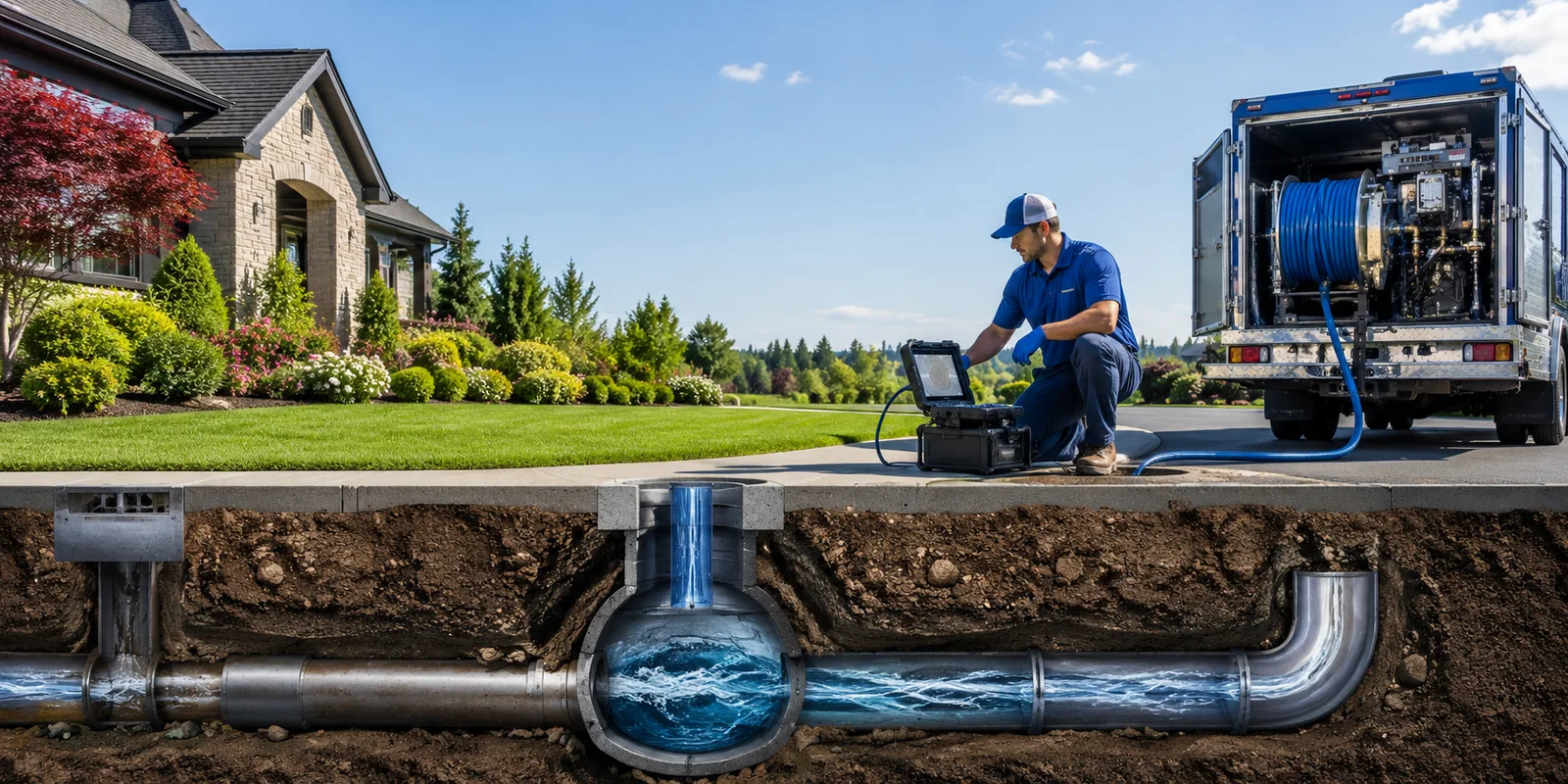 Drainage restoration information for James City, PA